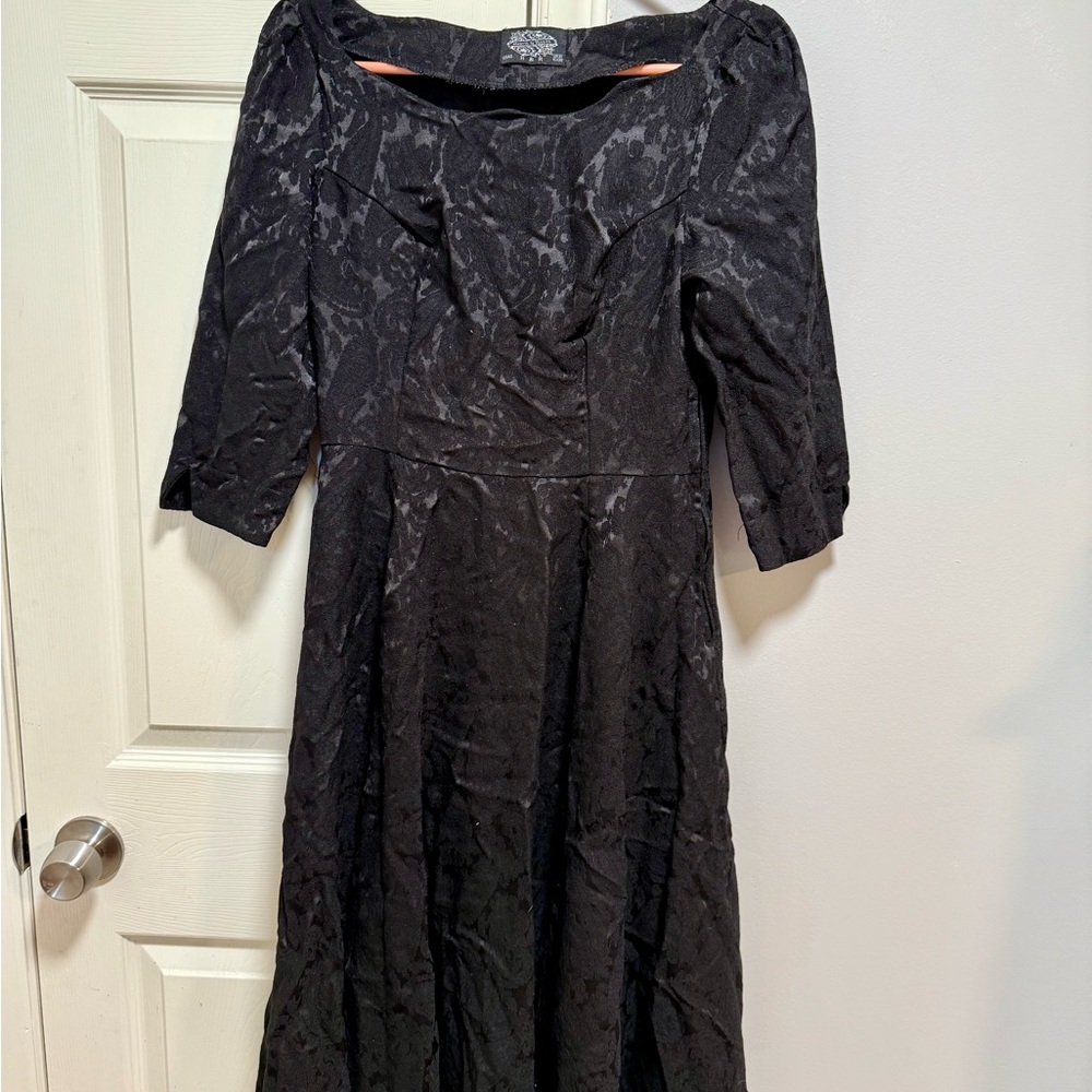 Elegant Black Women's Dress